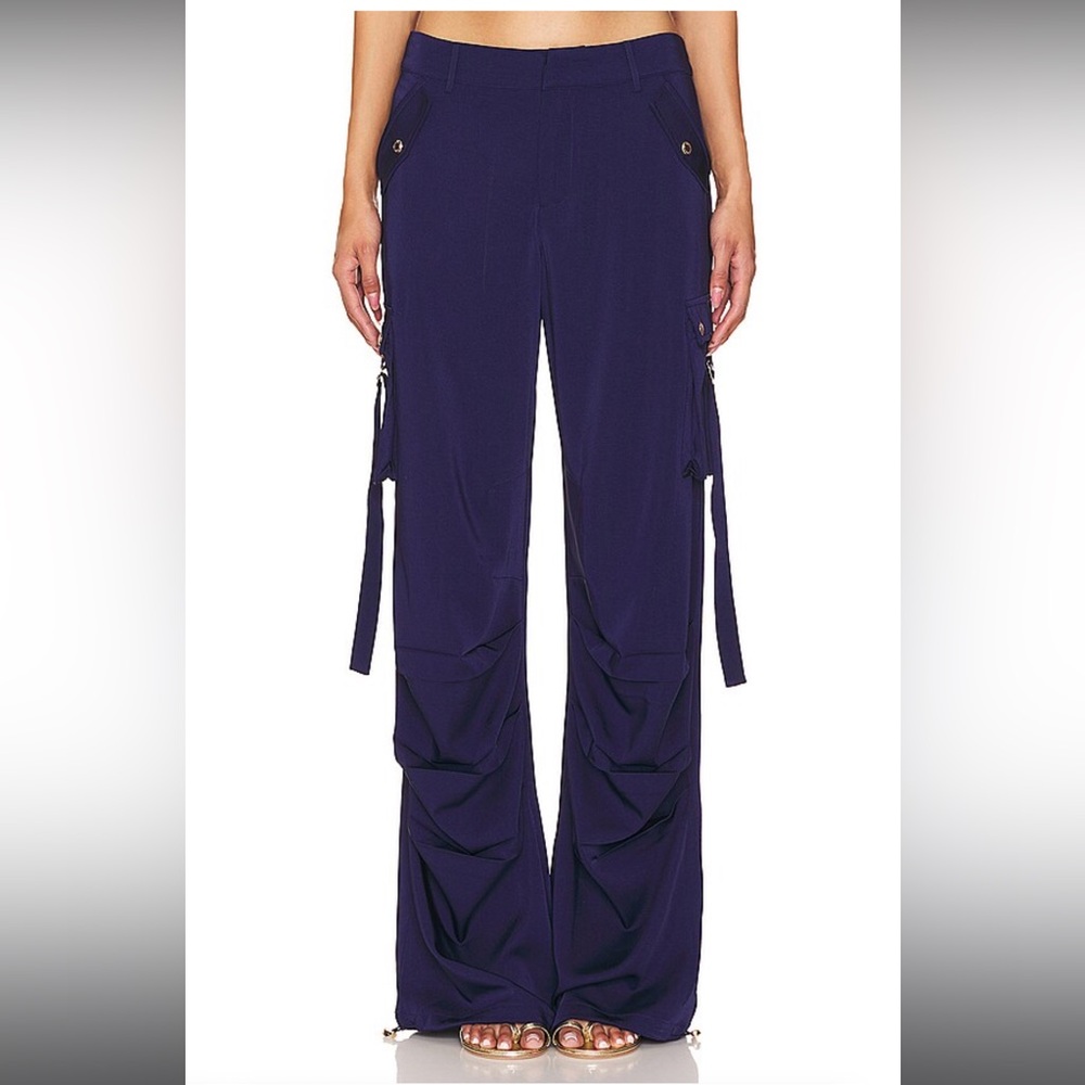 SER.O.YA Navy Flare Pants - Picture 5 of 12